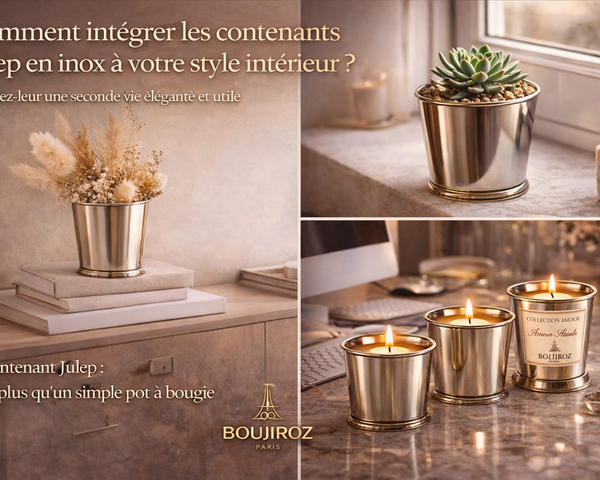 Comment intégrer les contenants Julep en inox à votre style intérieur ?