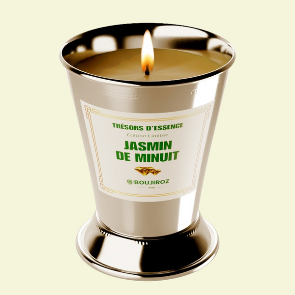Bougie parfumée - JASMIN DE MINUIT - Trésors d'Essence