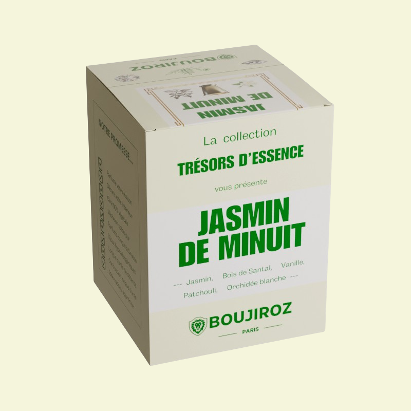 Bougie parfumée - JASMIN DE MINUIT - Trésors d'Essence