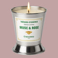 Bougie parfumée - MUSC & ROSE - Trésors d'essence