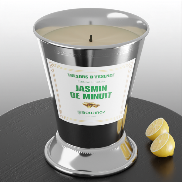 Bougie parfumée - JASMIN DE MINUIT - Trésors d'Essence
